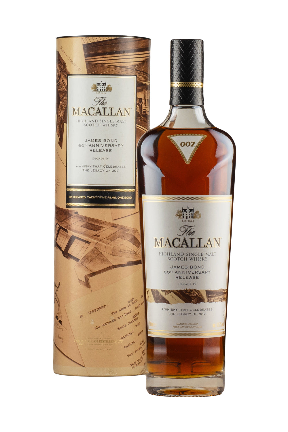Macallan James Bond 60th Anniversary Release Decade IV – Hedonism