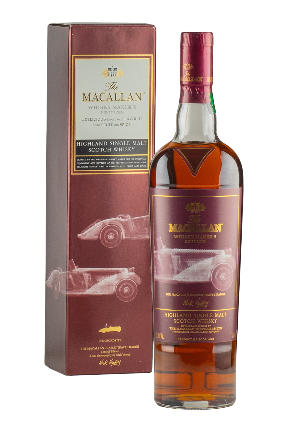 Macallan Whisky Maker`s Edition 1940s Roadster / Nick Veasey