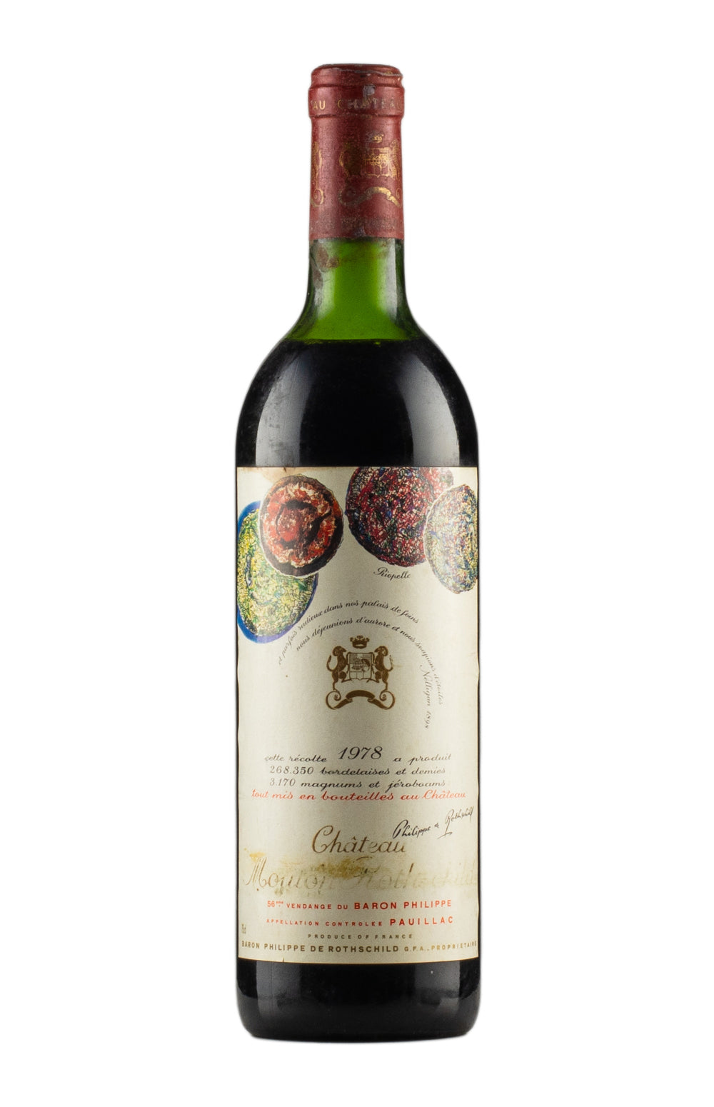 Château Mouton Rothschild 1978 赤ワイン Mouton Rothschild 1978 – Hedonism Wines