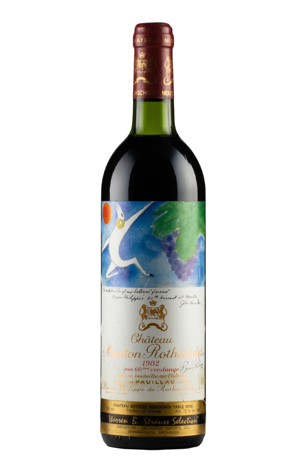 Mouton Rothschild 1982 – Hedonism Wines