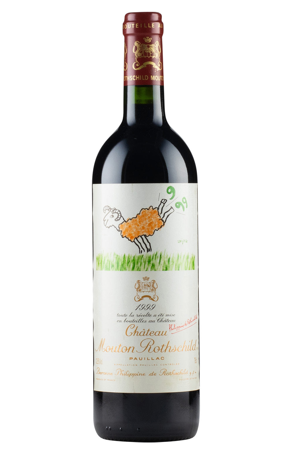 Chateau Mouton Rothschild 1999 赤ワイン Mouton Rothschild 1999 – Hedonism Wines