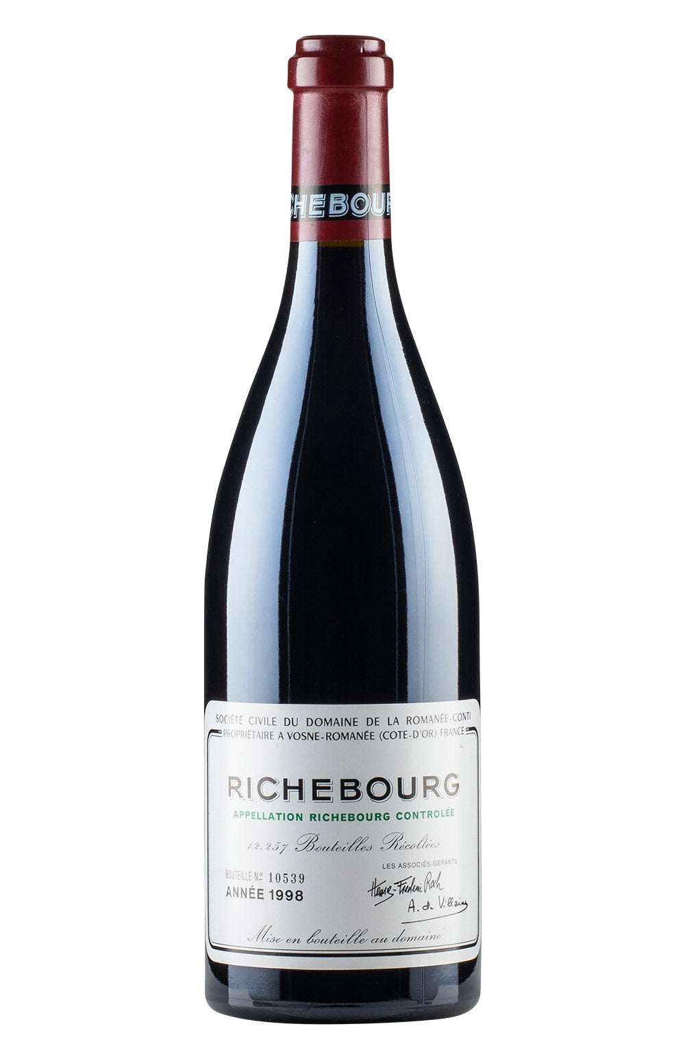 Domaine Romanée-Conti Richebourg 1998 Richebourg DRC 1998 – Hedonism Wines