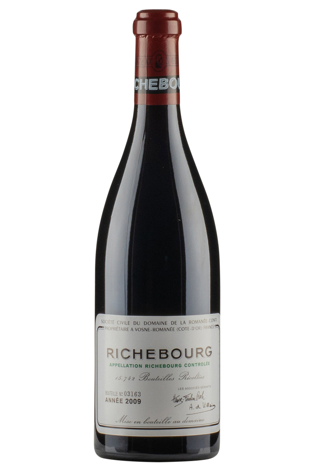 DRC RICHEBOURG 2009 【空ボトル➕コルク】 Richebourg DRC 2009 – Hedonism Wines