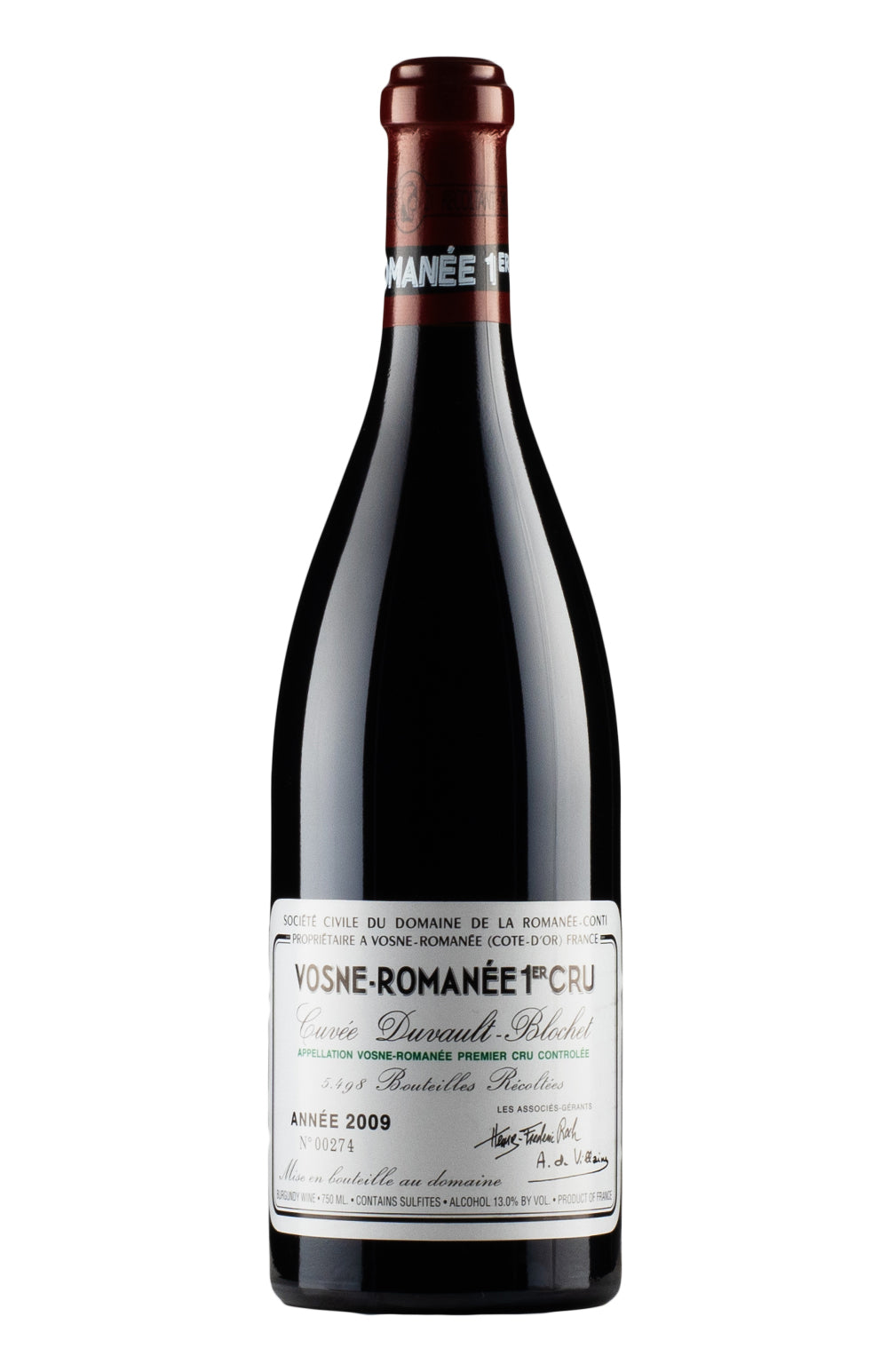 Vosne Romanee Duvault Blochet DRC 2009 – Hedonism Wines