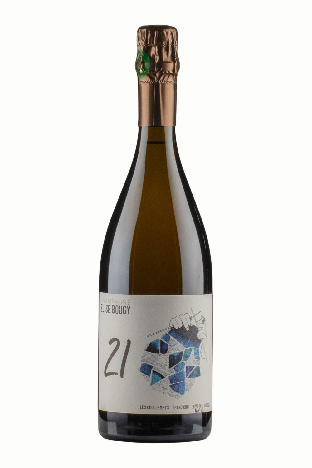 Elise Bougy Blanc de Blancs Les Mesnil Sur Oger Les Coullemets