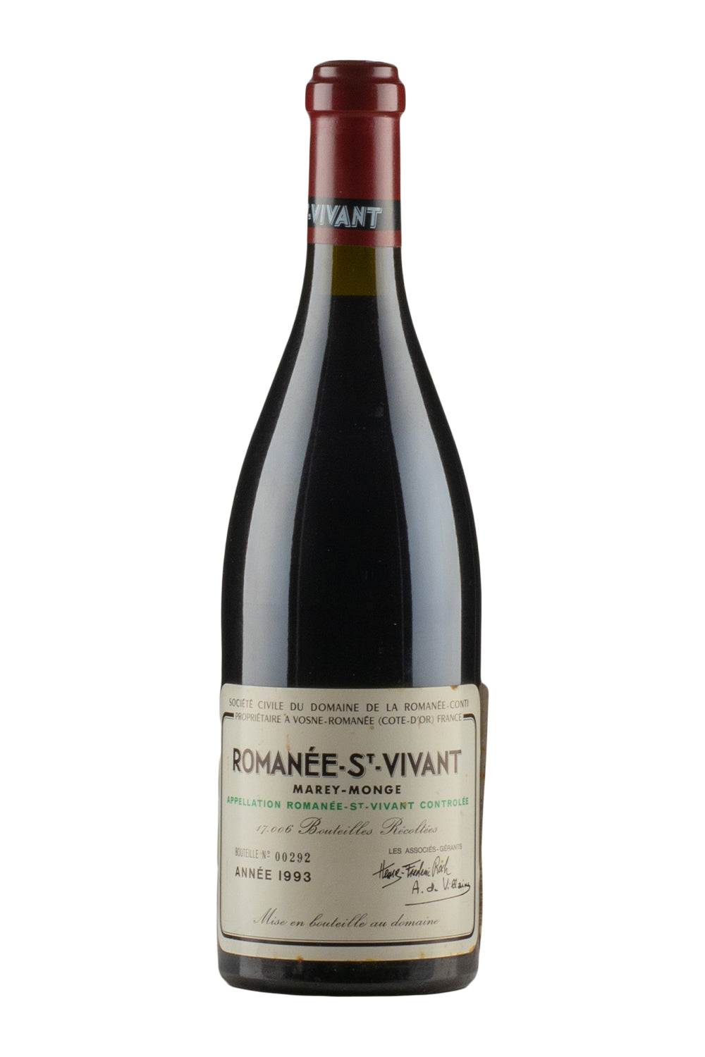 Romanee St Vivant DRC 1993 – Hedonism Wines