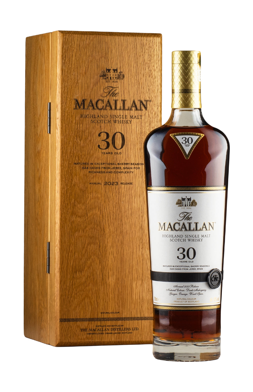 Macallan 30 Year Old Sherry Oak (2023 Release) – Hedonism Wines