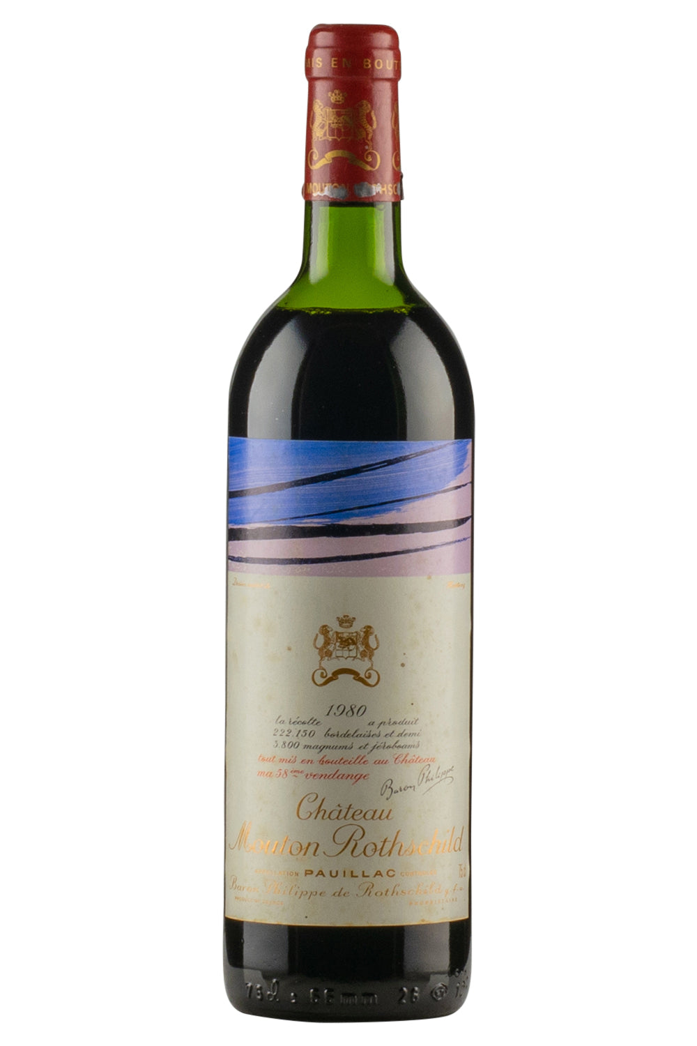 Chateau Mouton Rothschild 1980 赤ワイン Mouton Rothschild 1980 – Hedonism Wines
