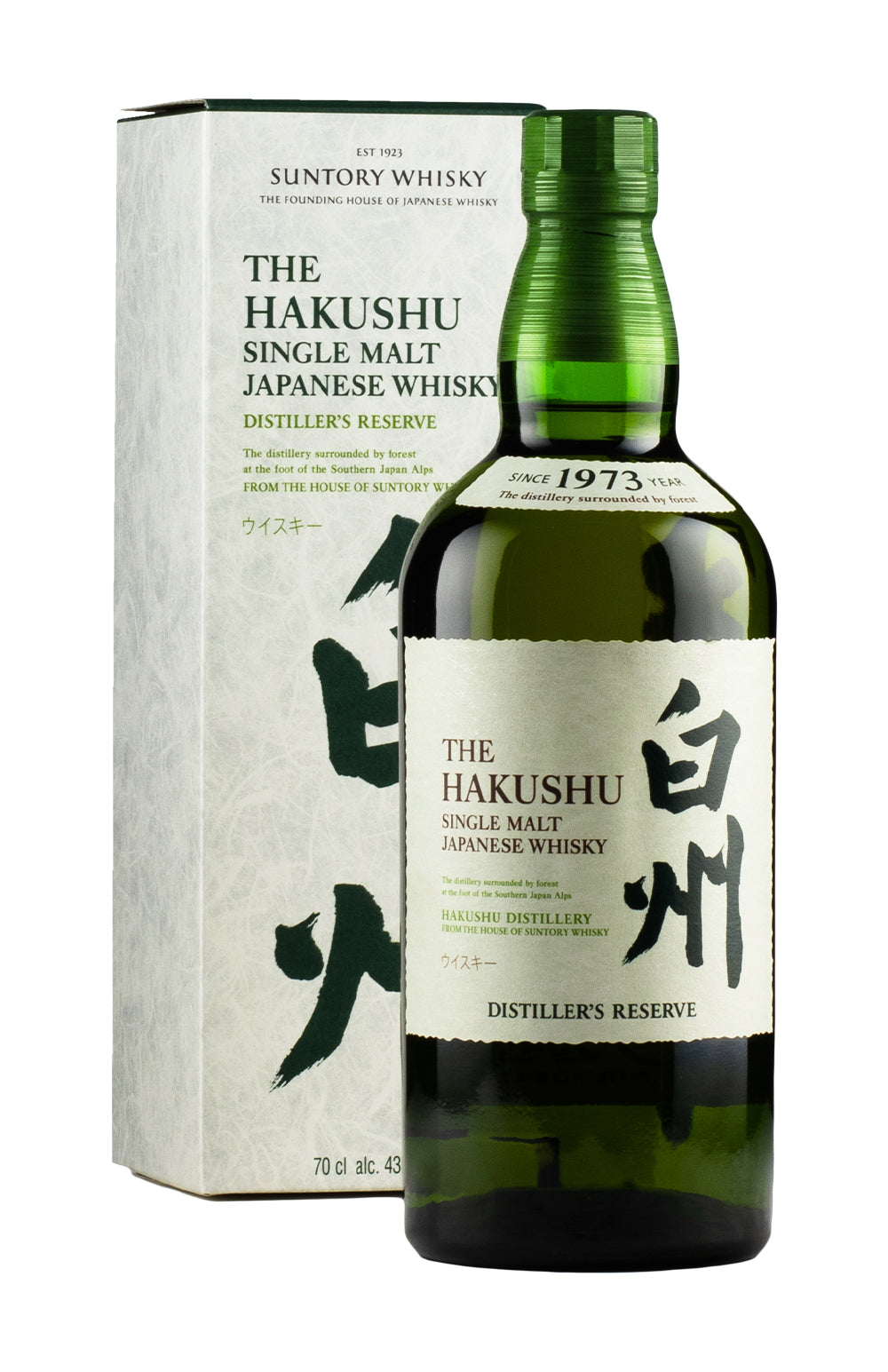 SUNTORY WHISKY THE HAKUSHU サントリー シングルモルト ウイスキー