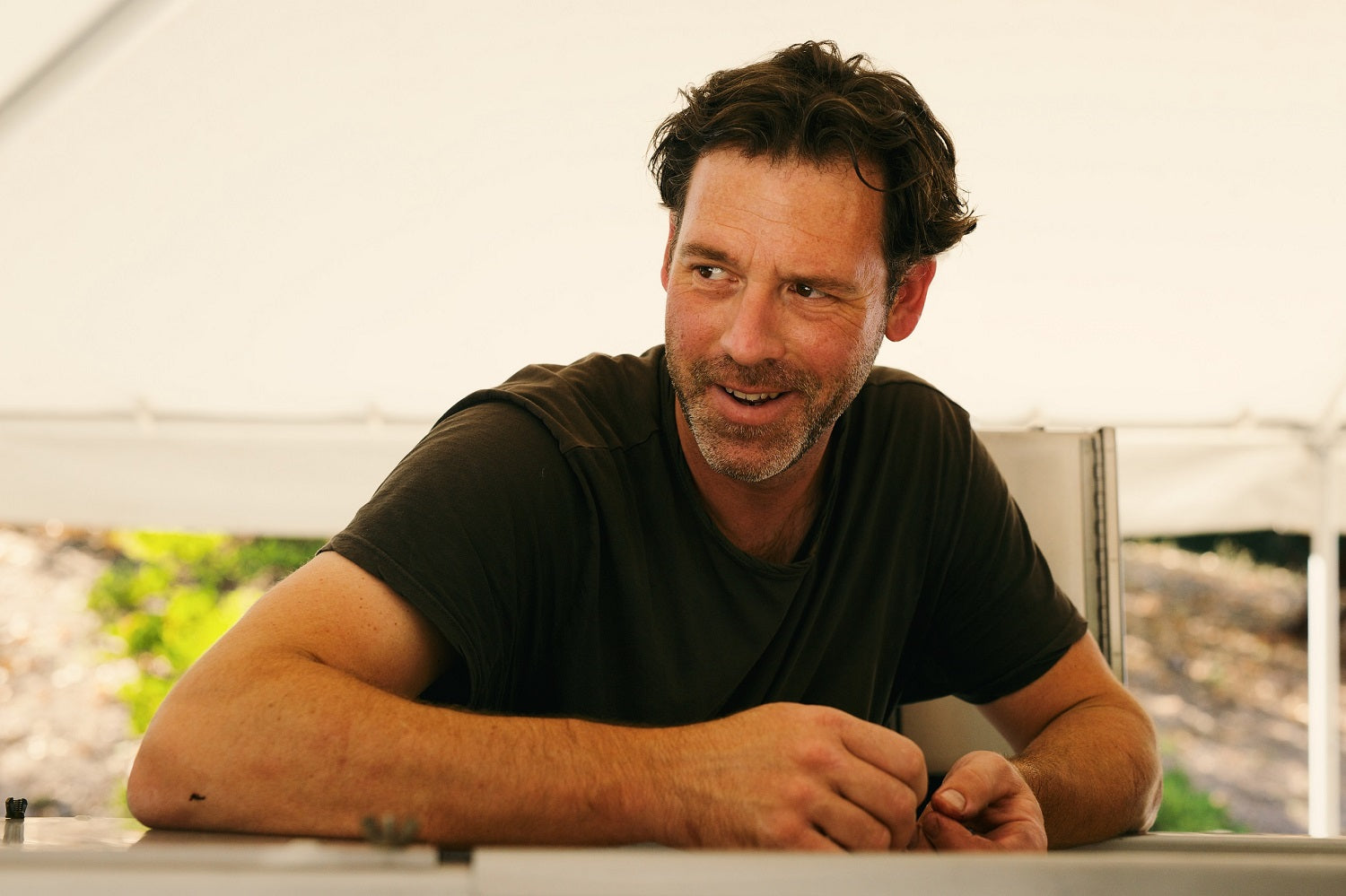 Brad Grimes is the winemaker at David Abreu