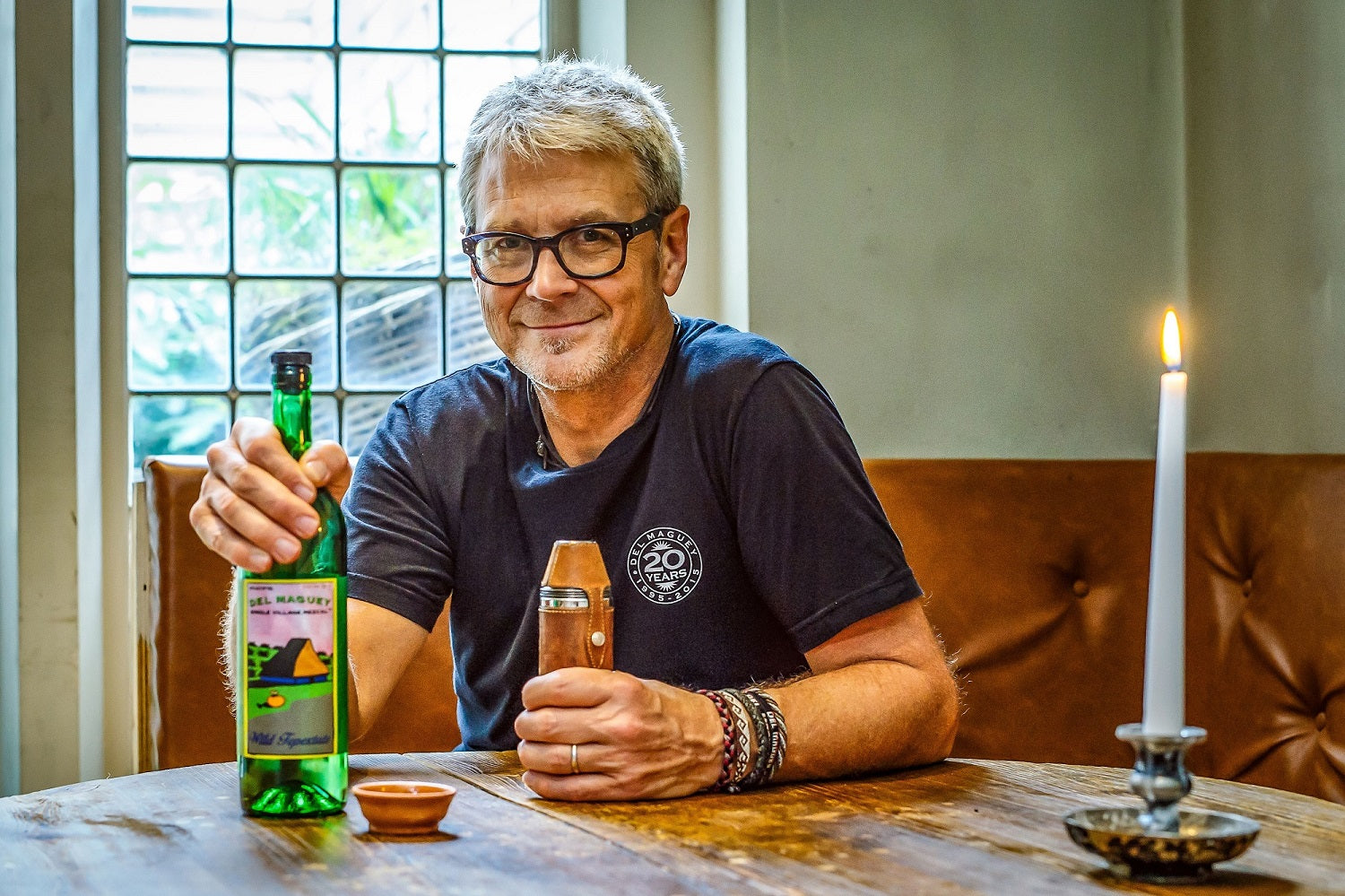 Steve Olson is responsible for seeking out and bottling some of Mexico's best mezcal