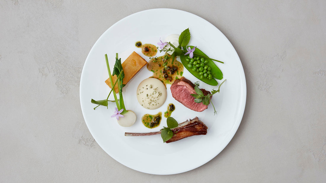 One of Ollie Dabbous' beautiful dishes