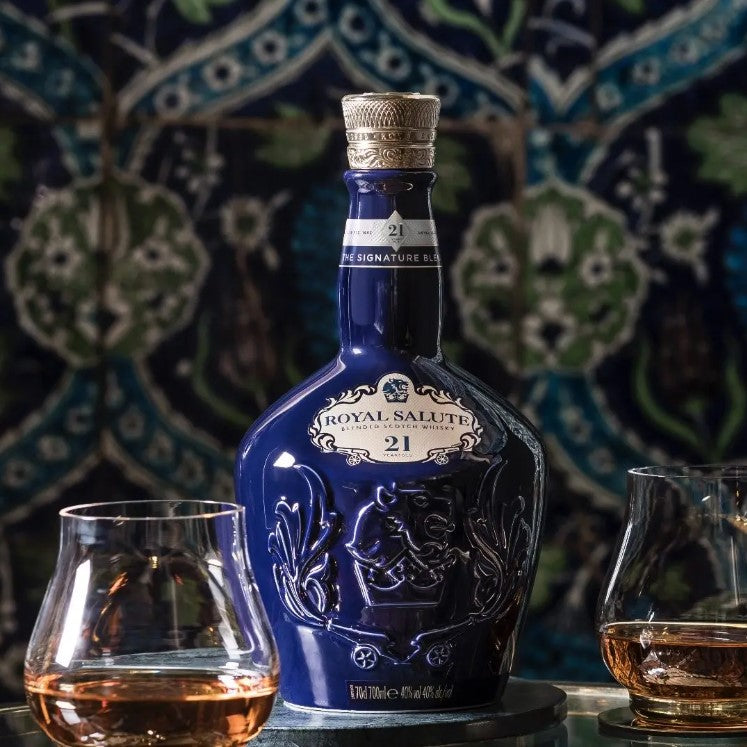 Royal Salute 21 Year Old Sapphire Flagon – Hedonism Wines