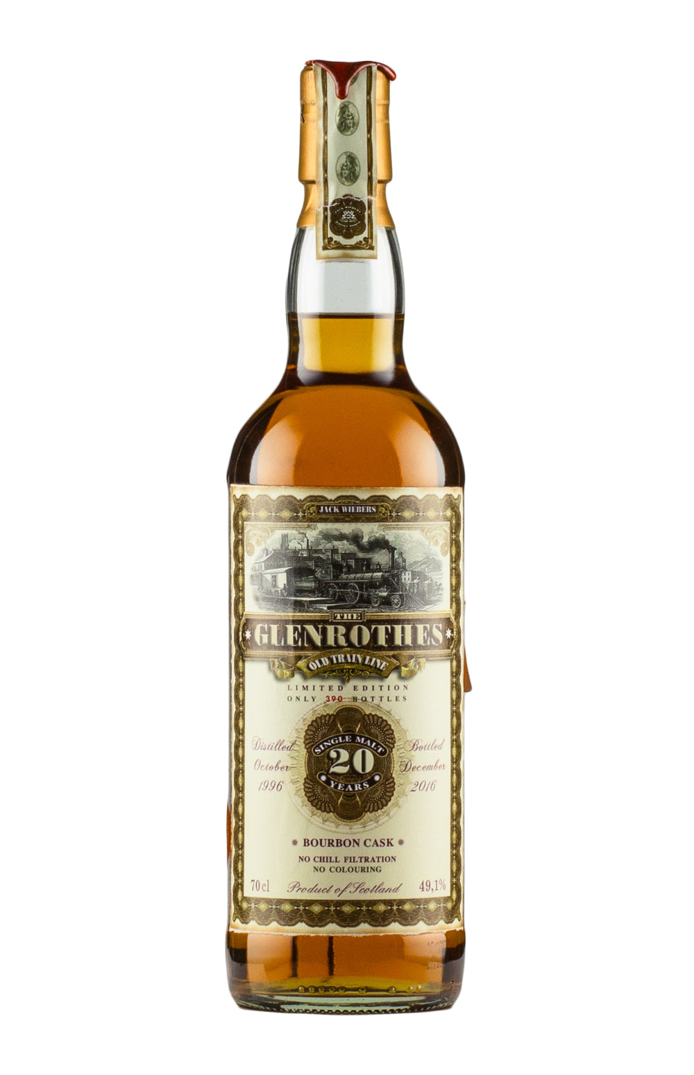 Glenrothes 20 Year Old Jack Wiebers Old Train Line 1996