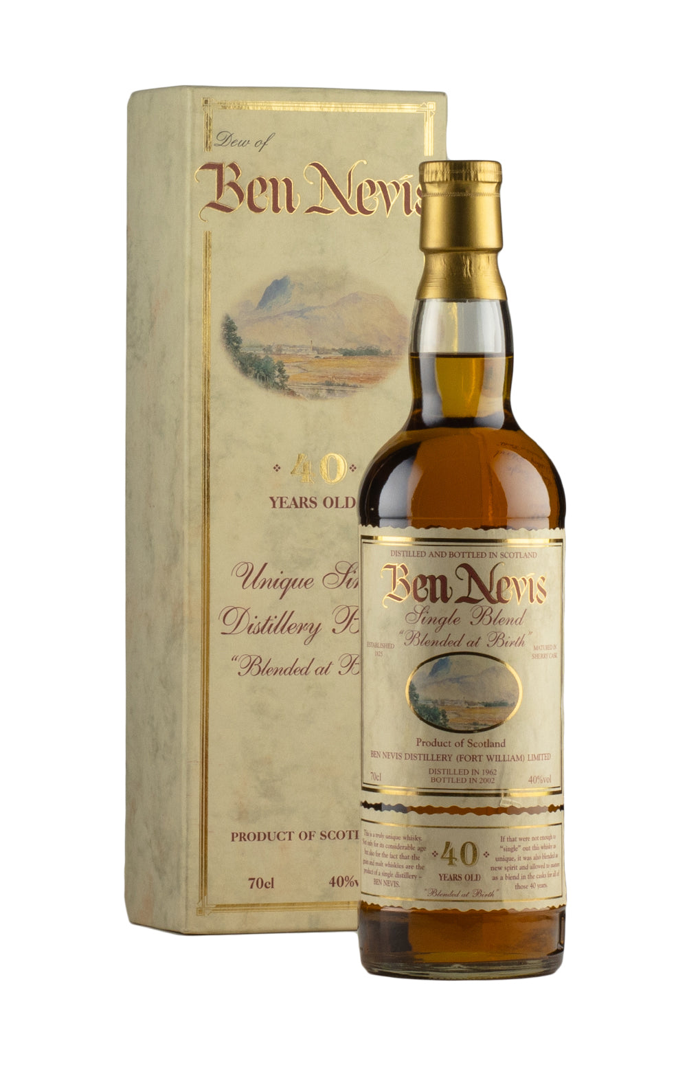 Ben Nevis 40 Year Old 1962