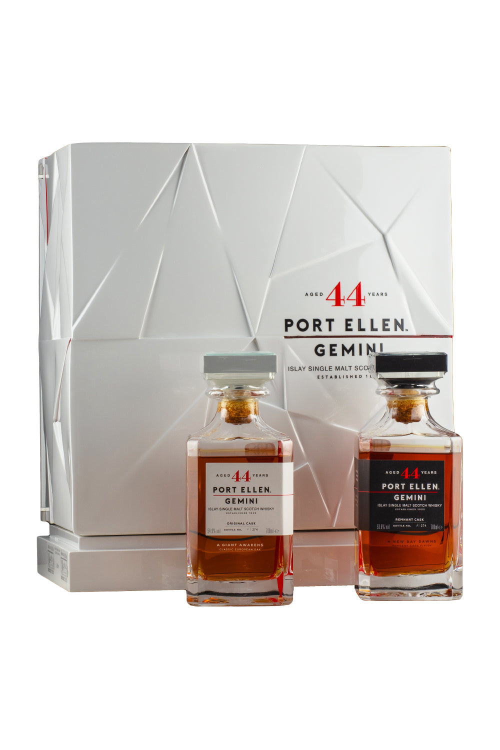 Port Ellen 44 Year Old Gemini (2 x 70cl) 1978