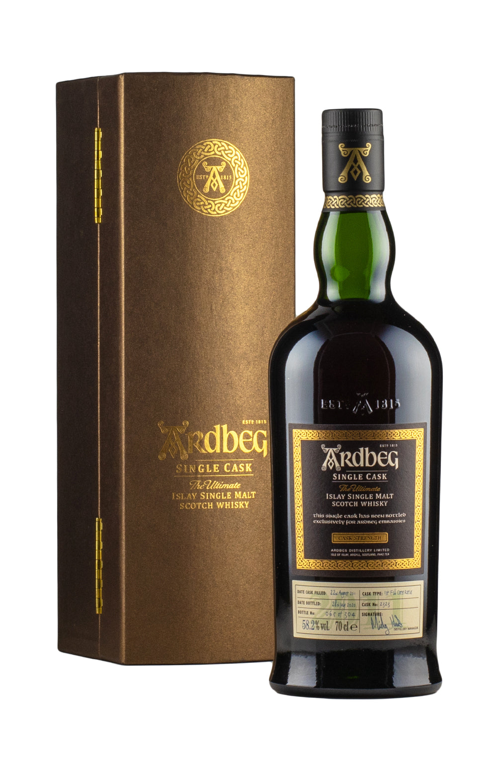 Ardbeg 8 Year Old Single Cote Rotie Cask 2323 2011