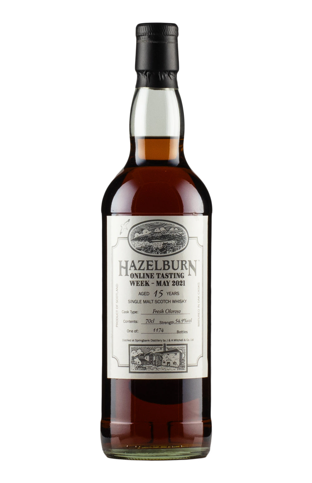 Hazelburn 15 Year Old Fresh Oloroso Casks (Online Tasting Week 2021)