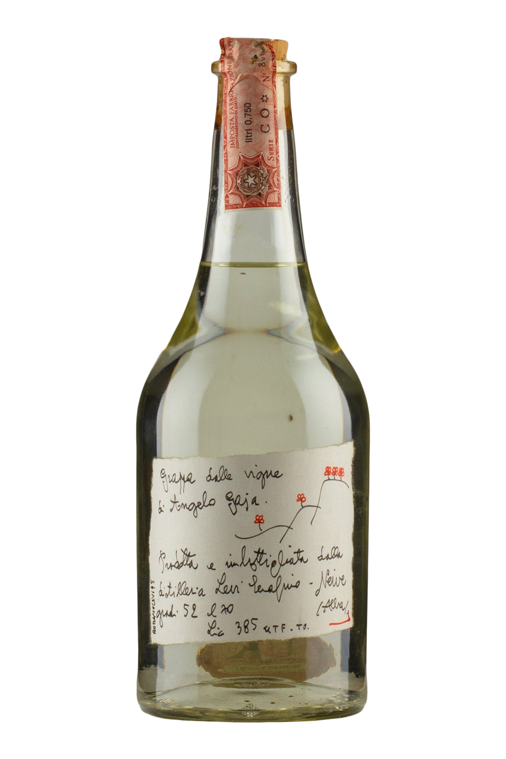 Romano Levi Grappa delle Vigne di Angelo Gaja 1995