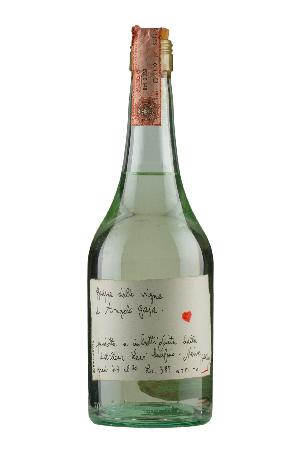 Romano Levi Grappa delle Vigne di Angelo Gaja 1996