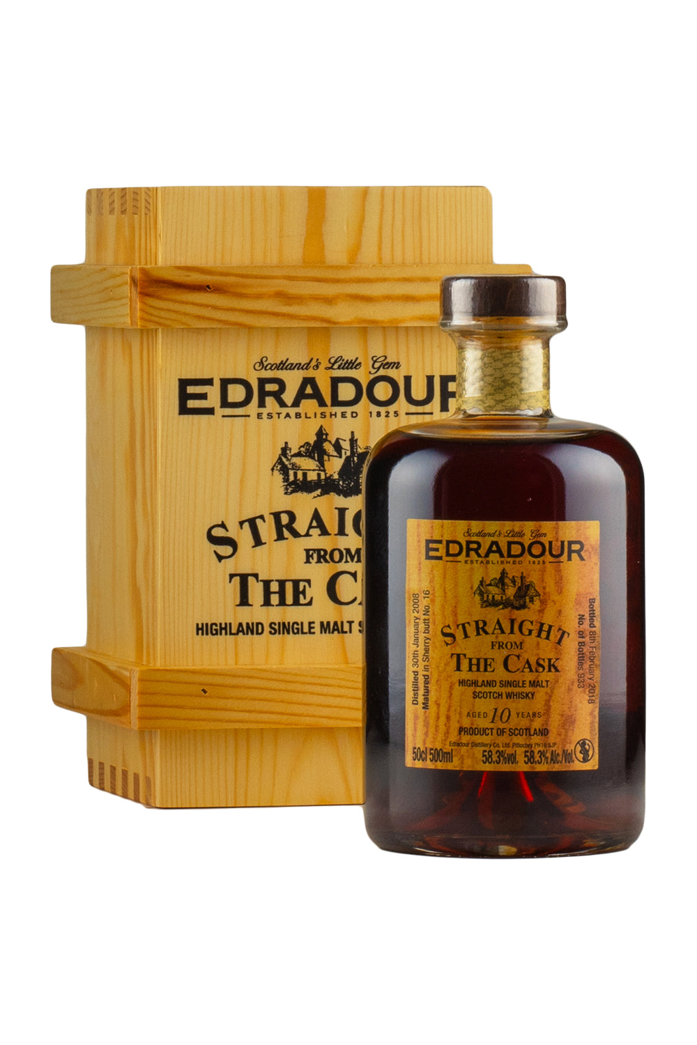 Edradour 10 Year Old Straight From The Cask 2008