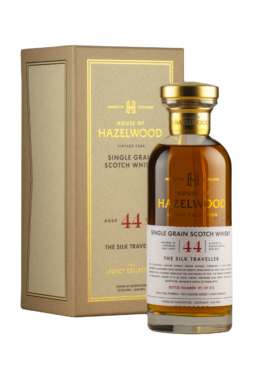 The Silk Traveller 44 Year Old House of Hazelwood Legacy Collection