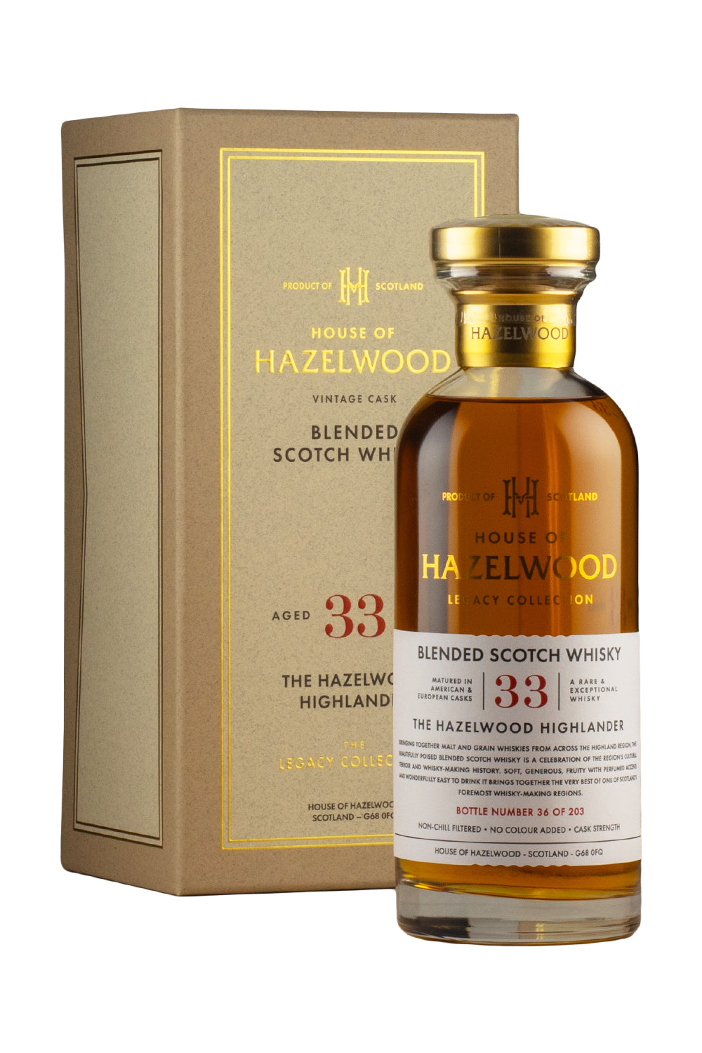 Hazelwood Highlander 33 Year Old House of Hazelwood Legacy Collection