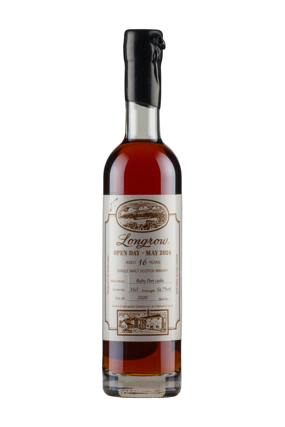 Longrow 16 Year Old Ruby Port Casks Campbeltown Malts Festival 2024