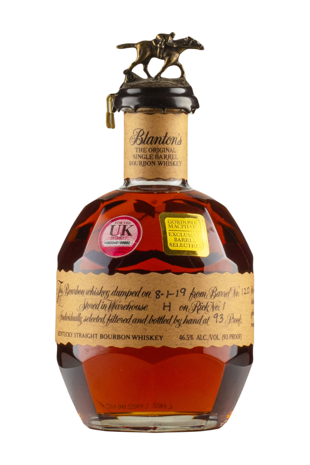 Blanton`s Barrel #120 for Gordon & MacPhail