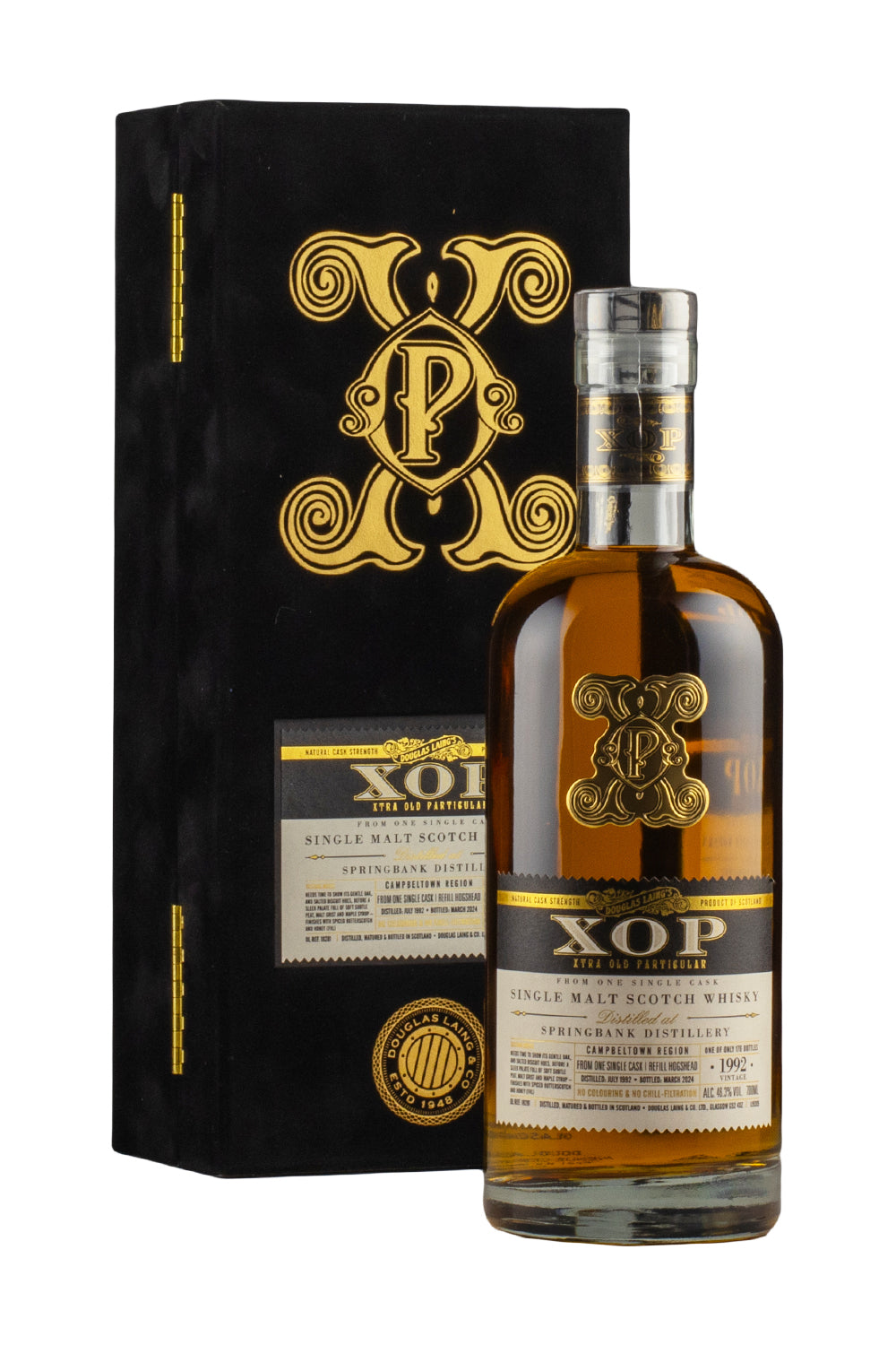 Springbank 31 Year Single Cask Old Xtra Old Particular Douglas Laing 1992