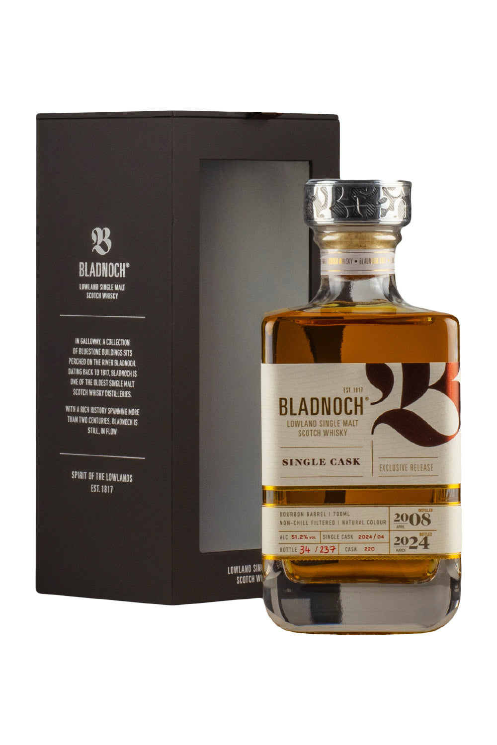 Bladnoch Single Bourbon Barrel #220 2008