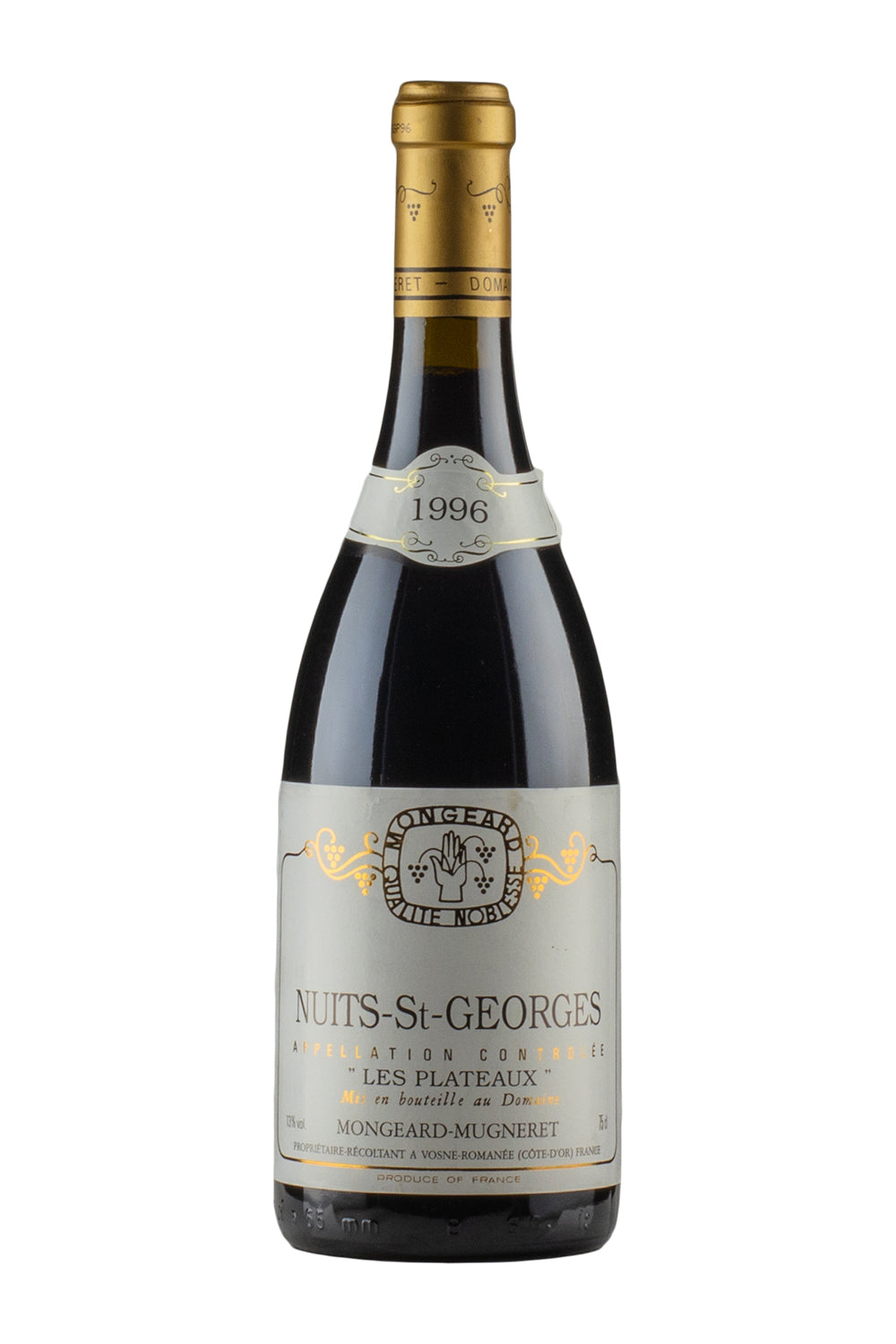 Nuits St Georges Les Plateaux Mongeard Mugneret 1996