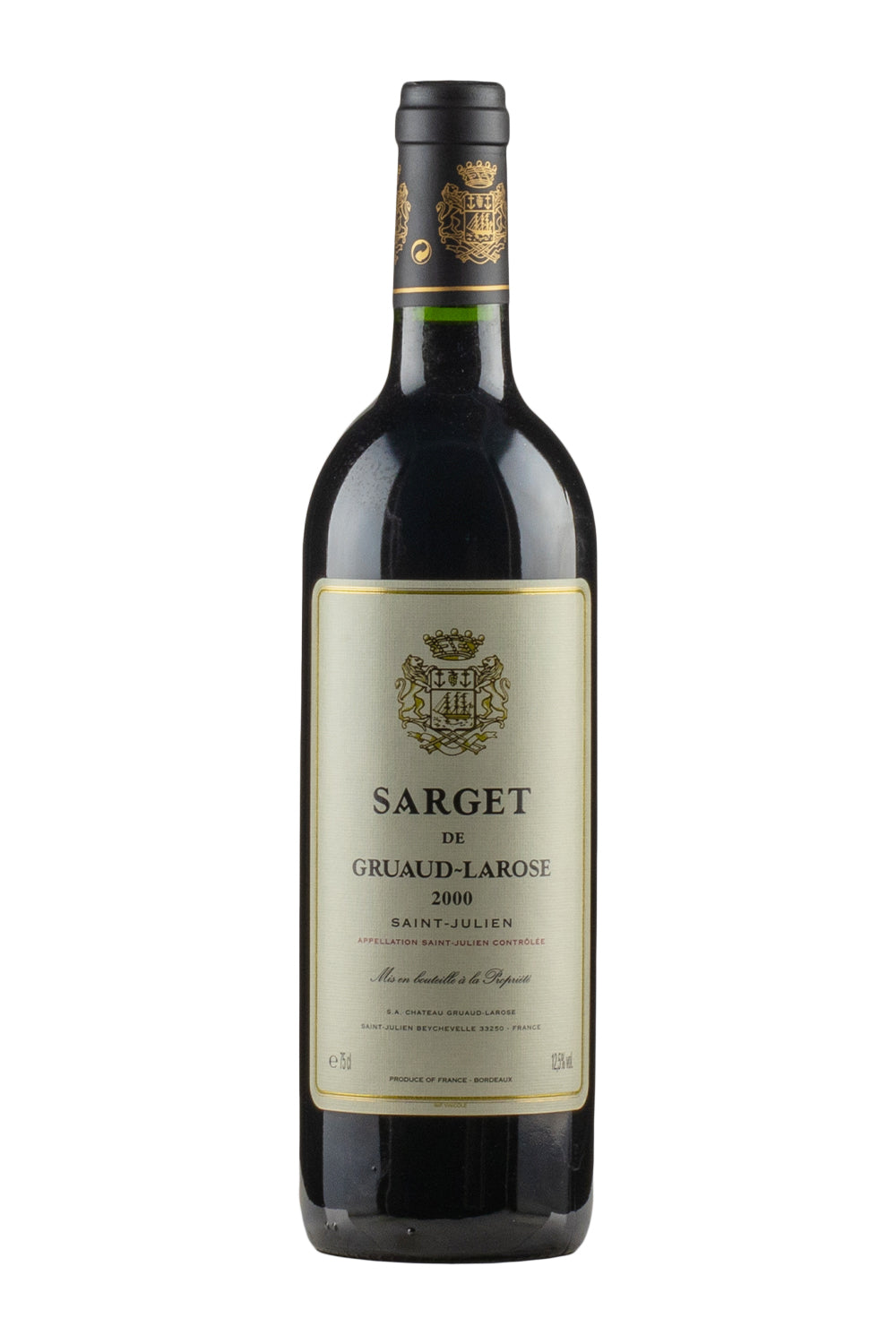 Sarget de Gruaud Larose 2000