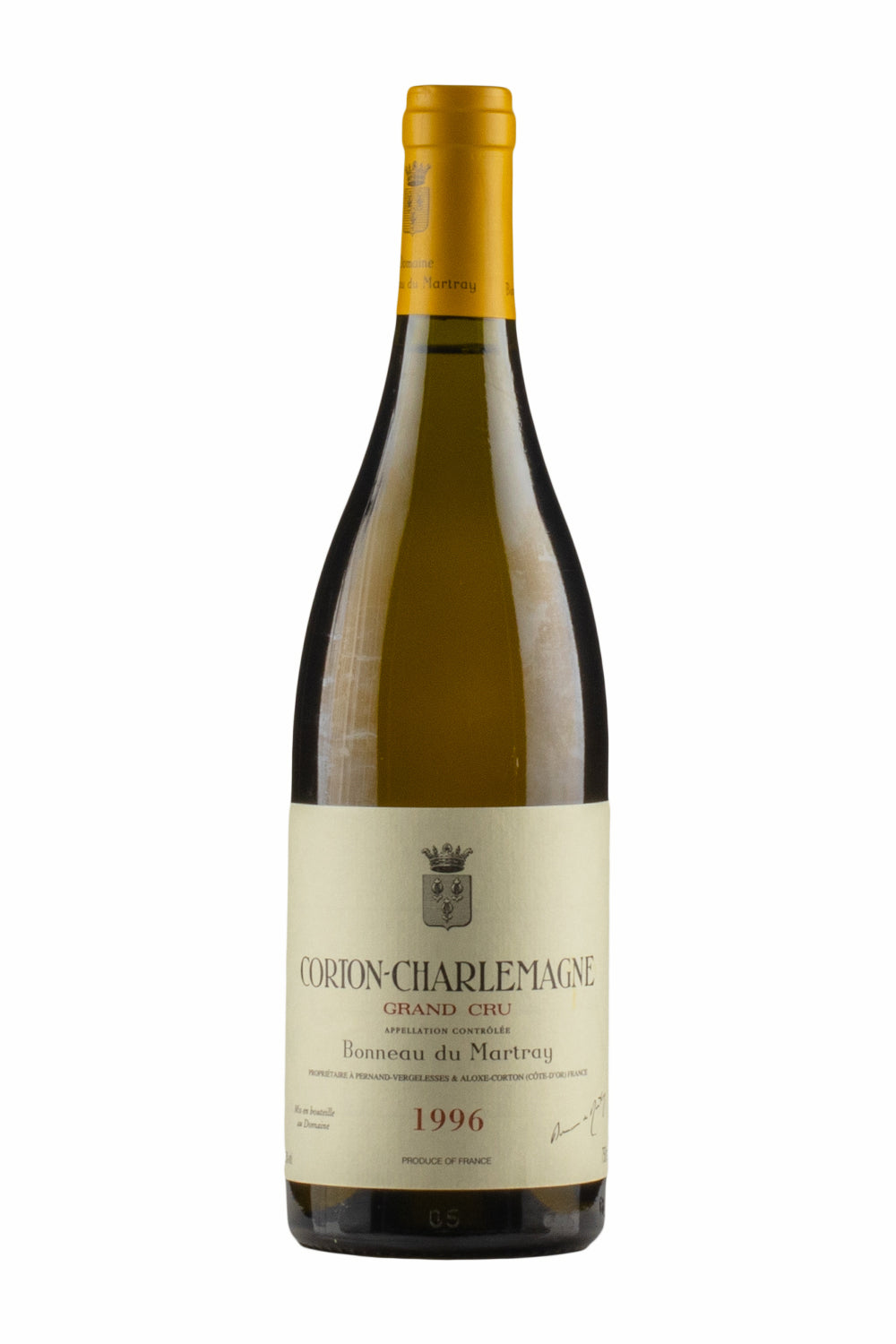 Corton Charlemagne Bonneau du Martray 1996