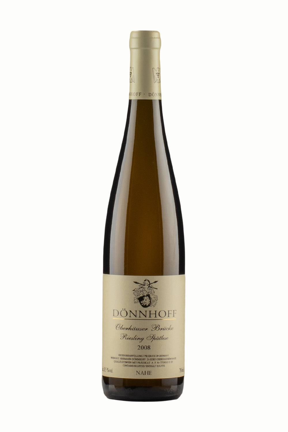 Donnhoff Oberhauser Leistenberg Riesling Spatlese 2008