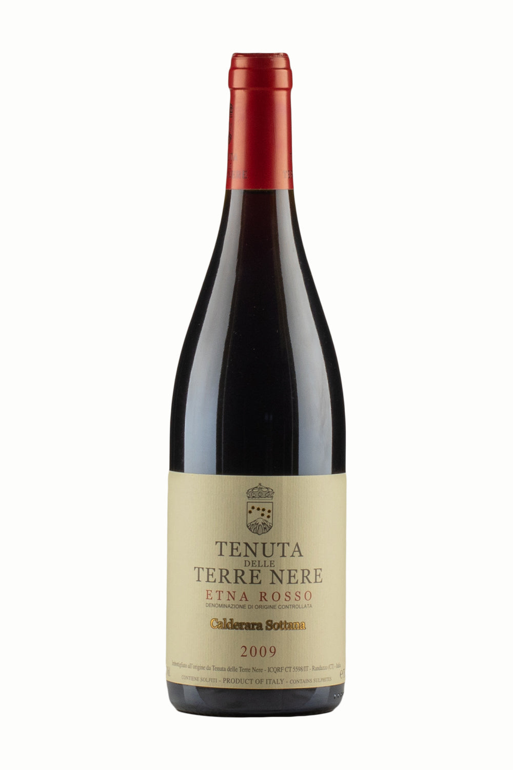 Etna Rosso Calderara Sottana Terre Nere 2009