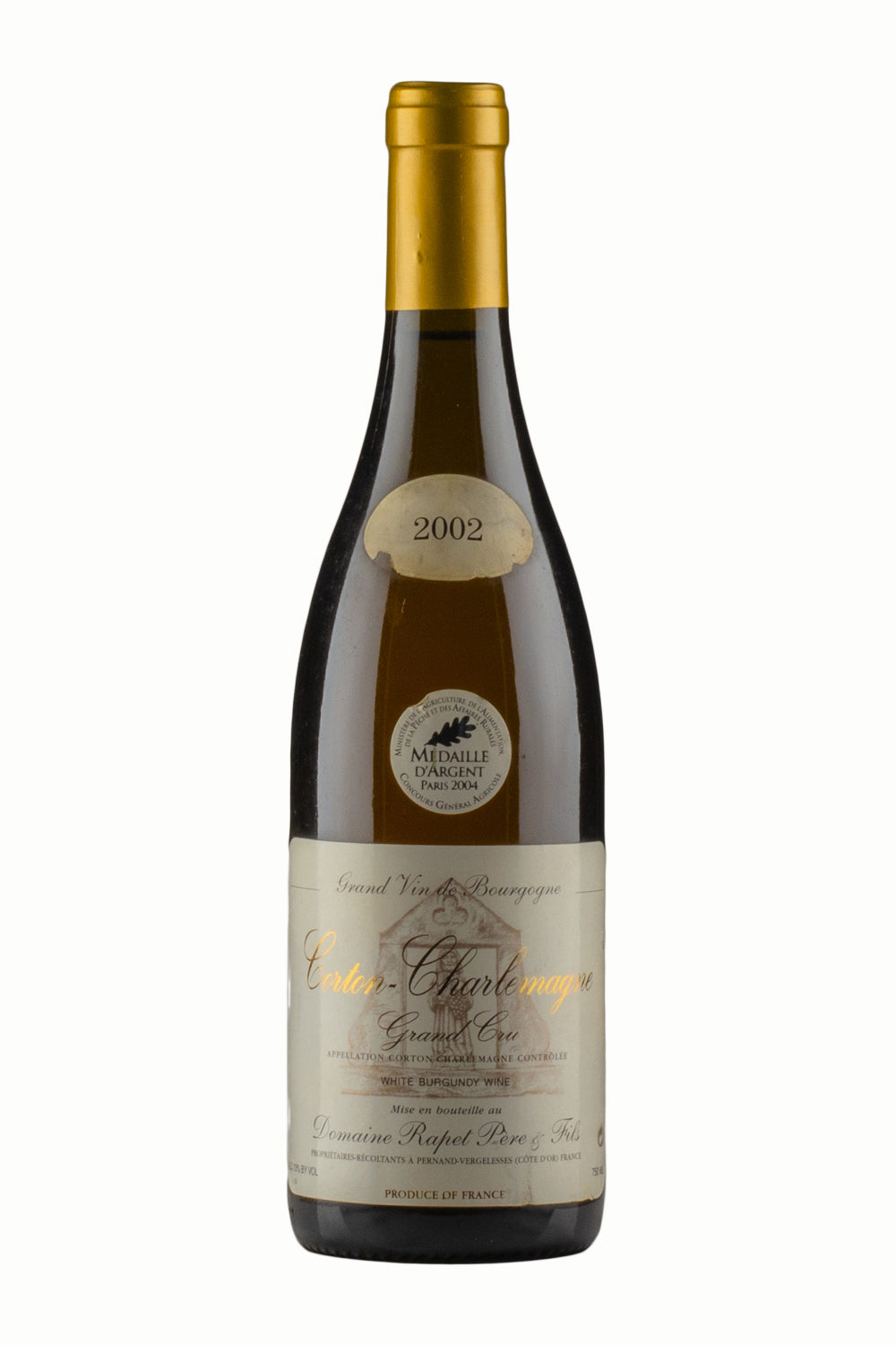 Corton Charlemagne Rapet 2002