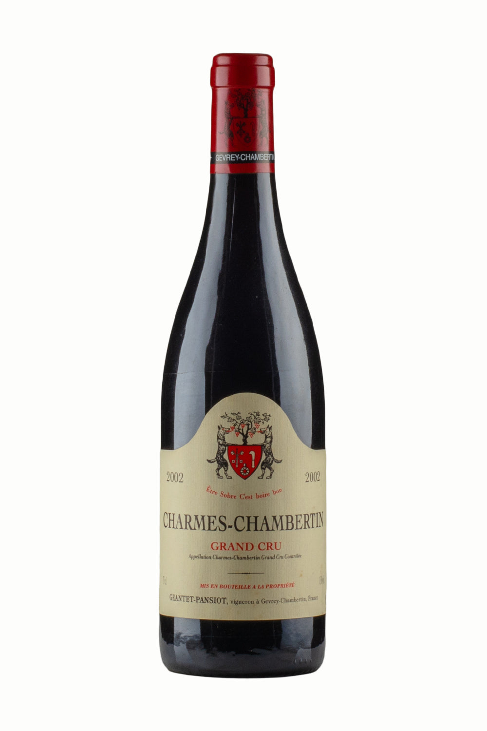 Charmes Chambertin Geantet Pansiot 2002