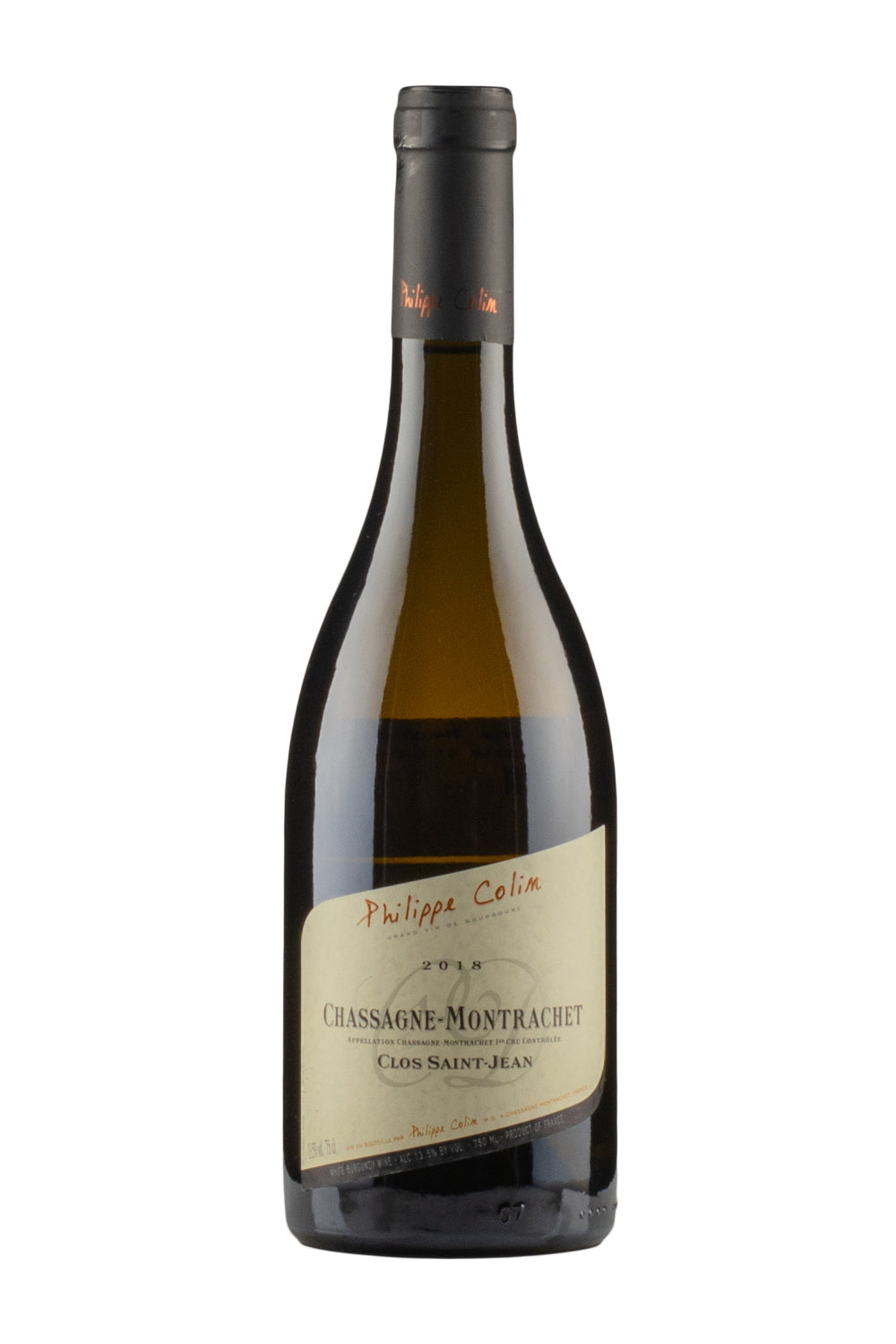 Chassagne Montrachet Clos St Jean Philippe Colin 2018