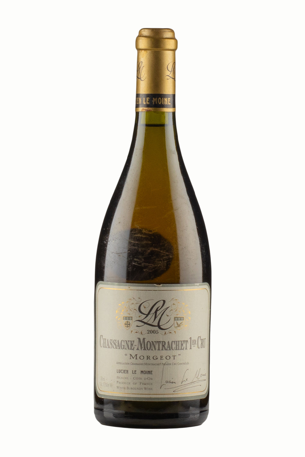 Chassagne Montrachet Morgeot Lucien Le Moine 2005