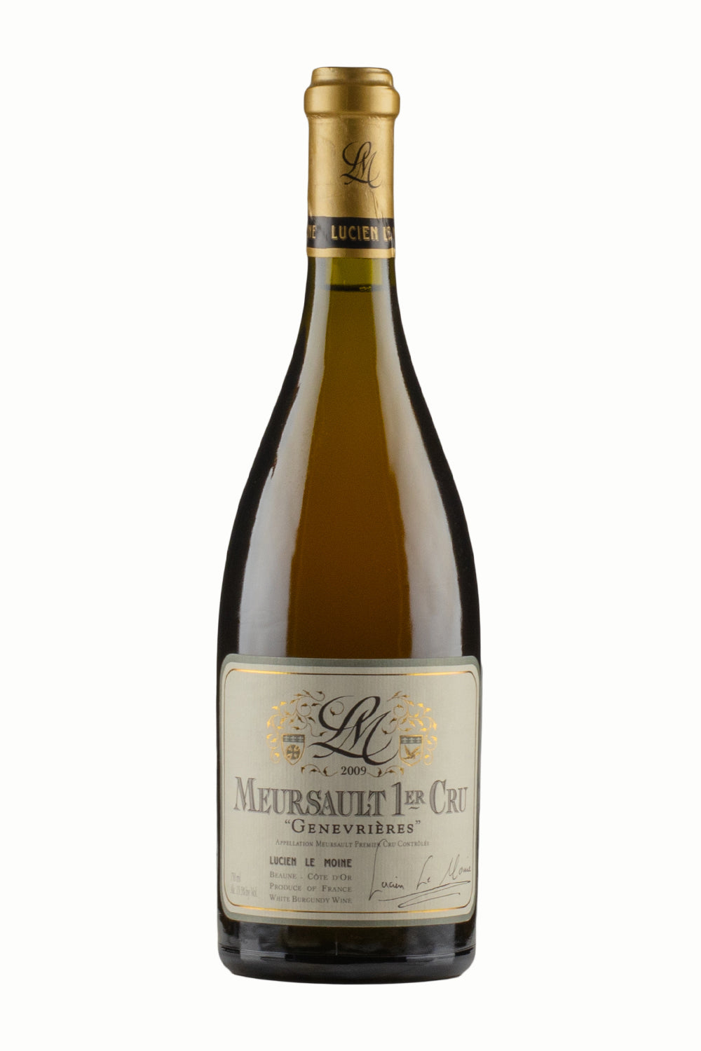 Meursault Genevrieres Lucien Le Moine 2009