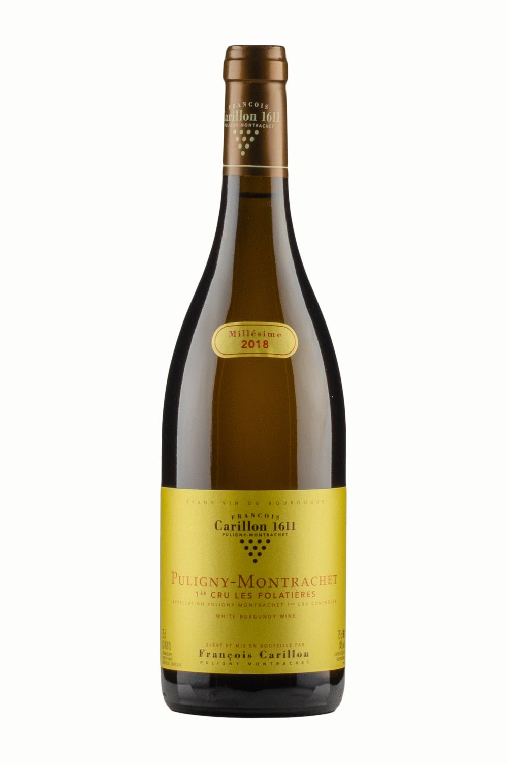 Puligny Montrachet Les Folatieres Francois Carillon 2018