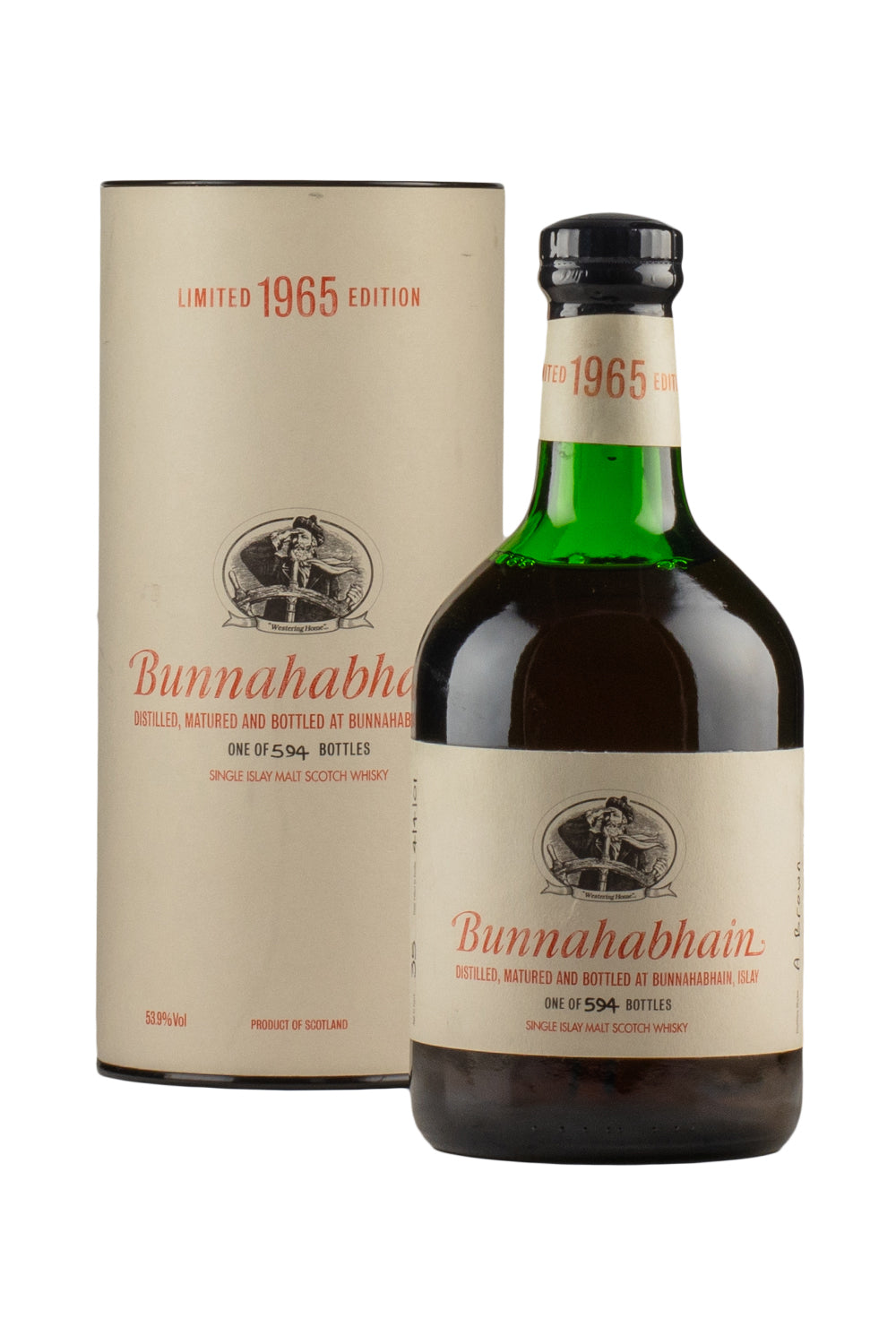 Bunnahabhain 35 Year Old Single Sherry Cask  #7159 (Feis Ile 2001) 1965