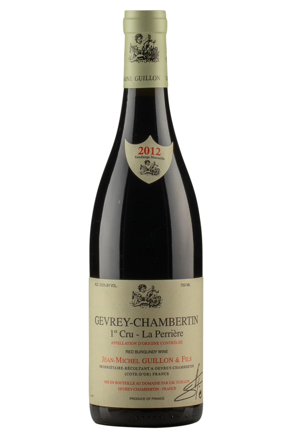 Gevrey Chambertin La Perriere Jean Michel Guillon 2012