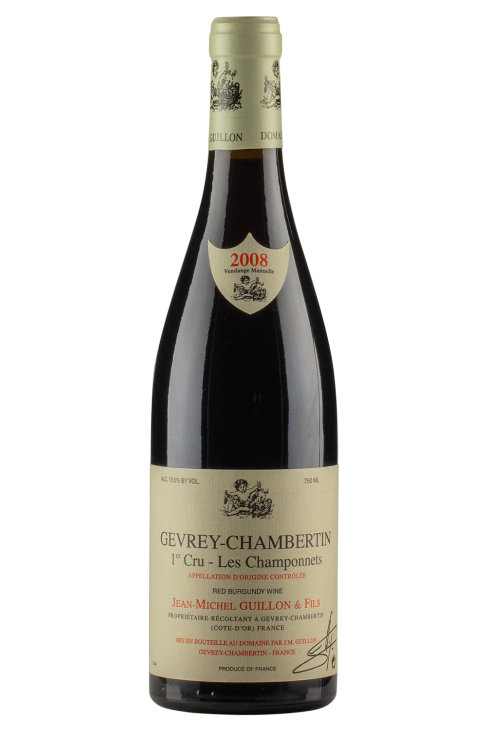 Gevrey Chambertin Les Champonnets Jean Michel Guillon 2008