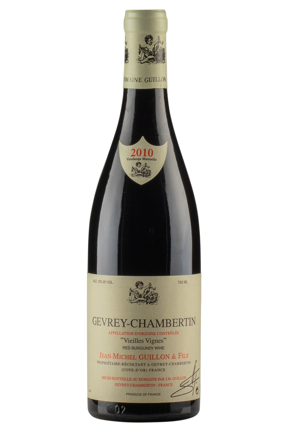 Gevrey Chambertin Vieilles Vignes Jean Michel Guillon 2010