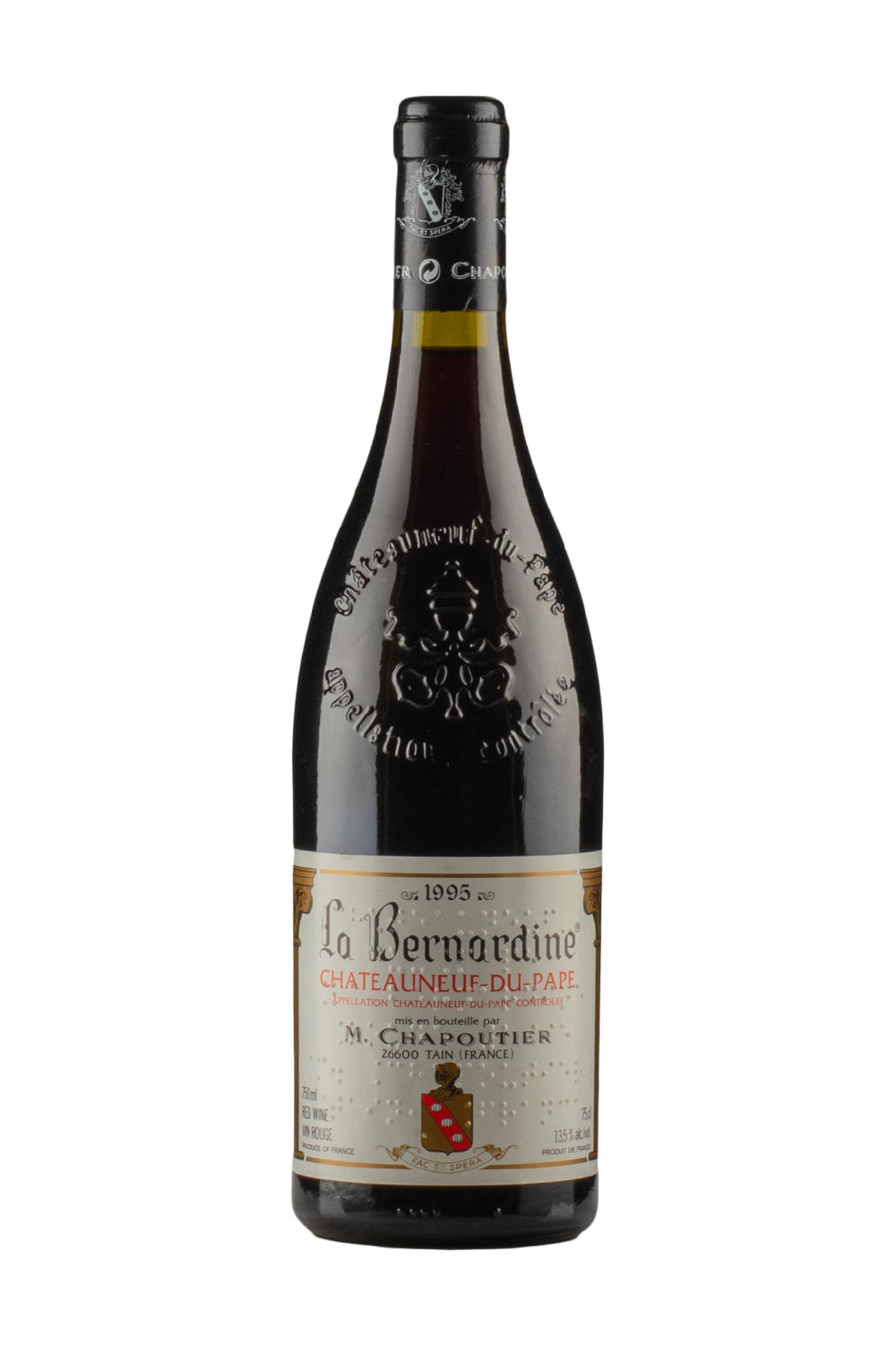 Chateauneuf du Pape La Bernardine Chapoutier 1995
