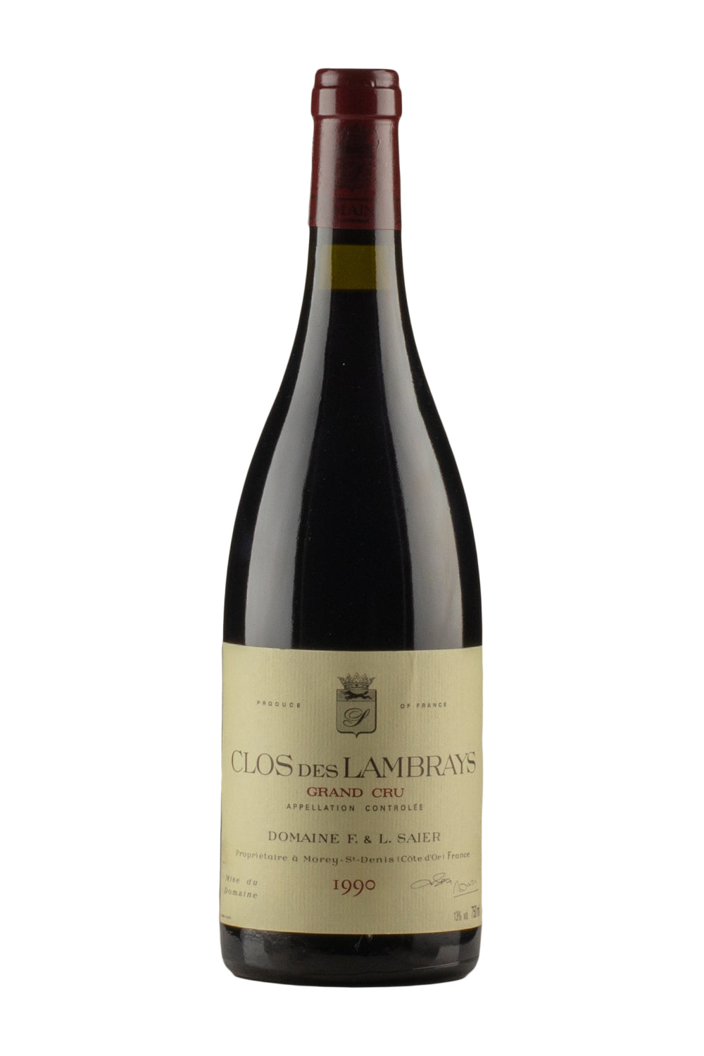 Clos des Lambrays Domaine des Lambrays 1990