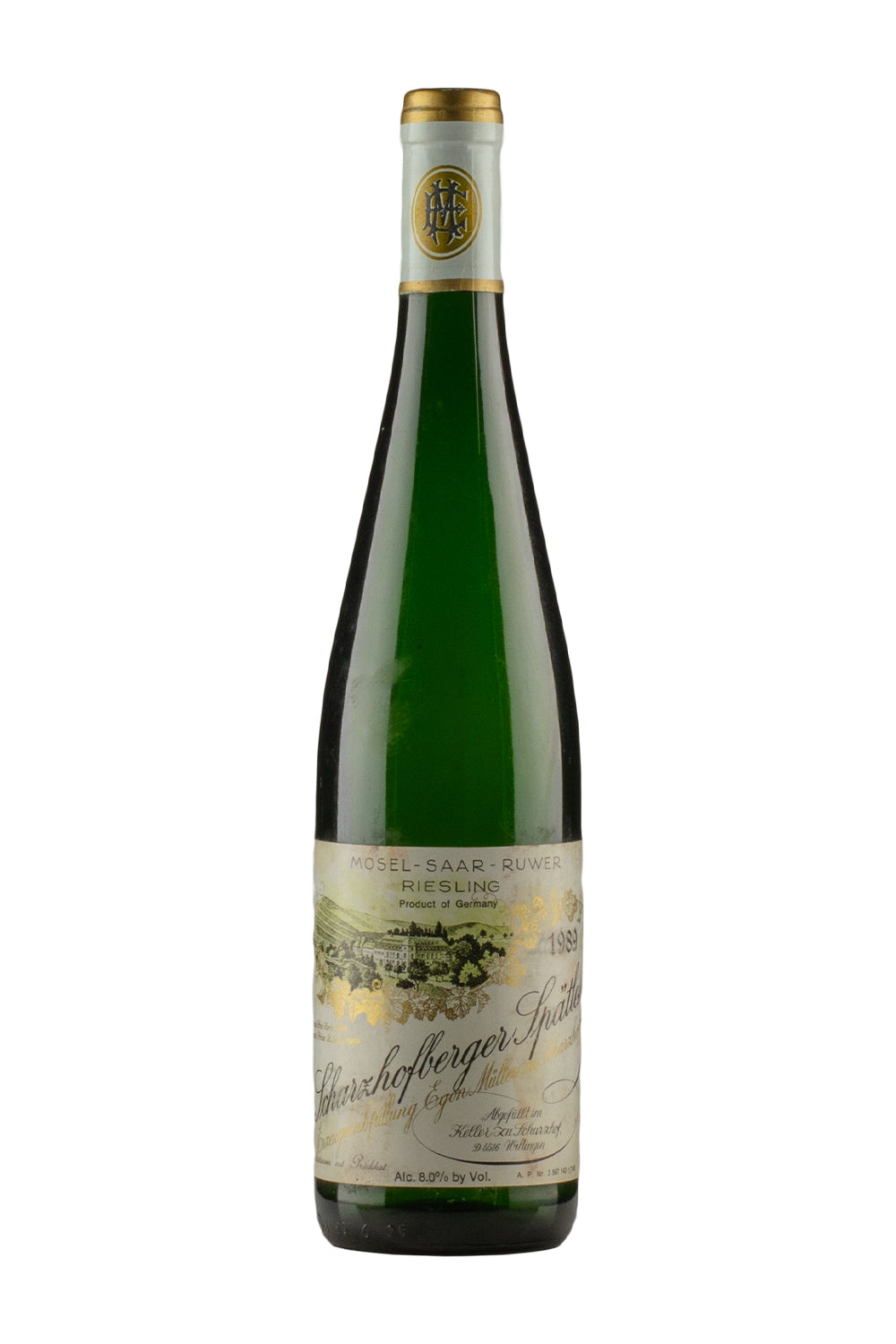 Egon Muller Scharzhofberger Riesling Spatlese 1989