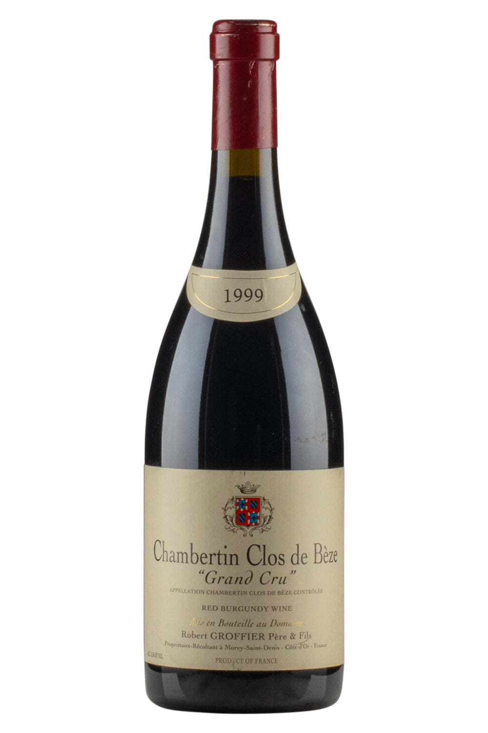 Chambertin Clos de Beze Robert Groffier 1999